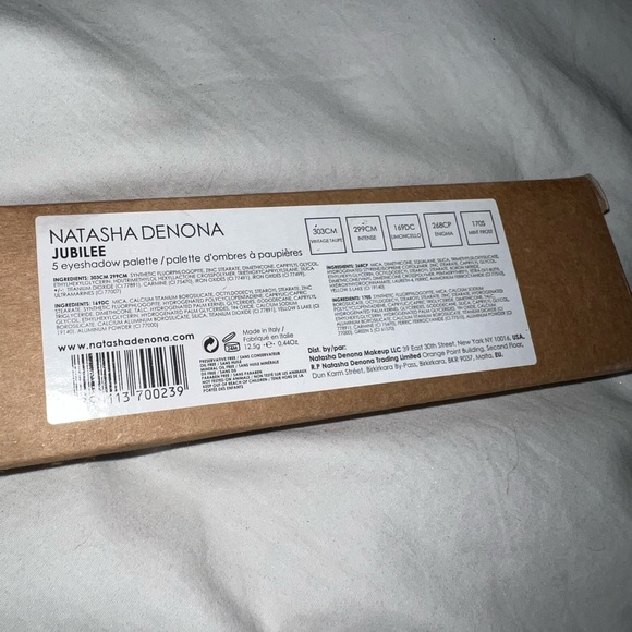 Natasha Denona Eyeshadow Palette Jubilee Pastel colorful 5 pan - Picture 2 of 5